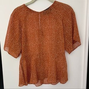 Anthropologie Sunday in Brooklyn Peplum Blouse